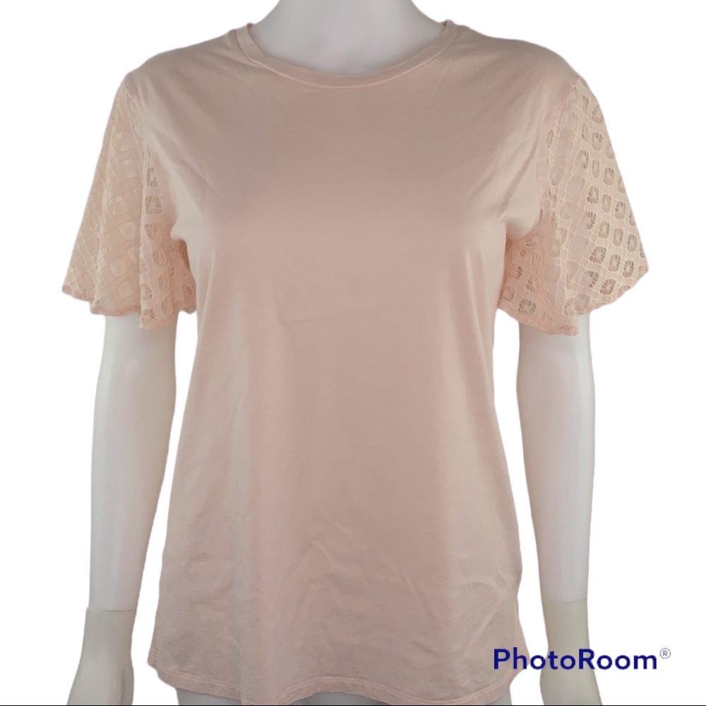 Maette by Stella & Dot Pink Blouse
